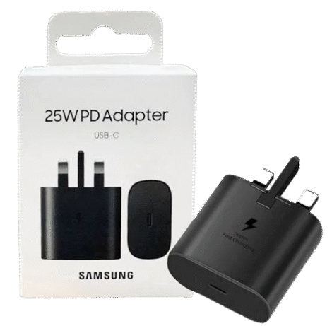 Official Samsung 25W 3 Pin Adapter UK Super Fast