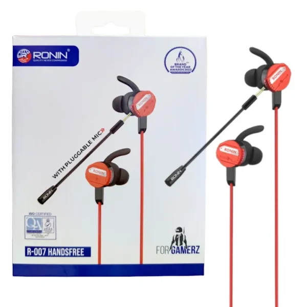 Ronin R-007 Handsfree | 8D Surround Sound | Type-C & 3.5mm AUX - Image 3