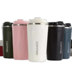 500ml Travel Coffee Mug Insulated Stainless Steel with Custom NameLogo Print
