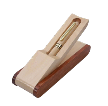 Bamboo Wooden Pen Gift Set With Name Printed