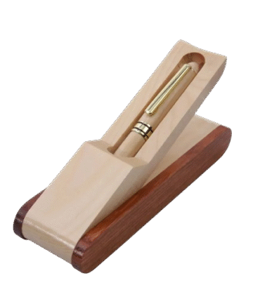 Bamboo Wooden Pen Gift Set With Name Printed