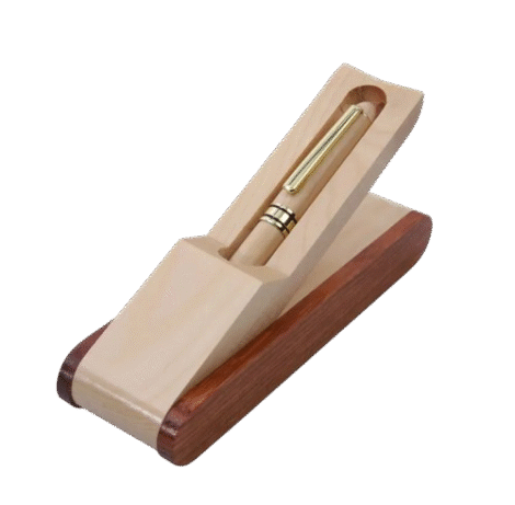 Bamboo Wooden Pen Gift Set With Name Printed