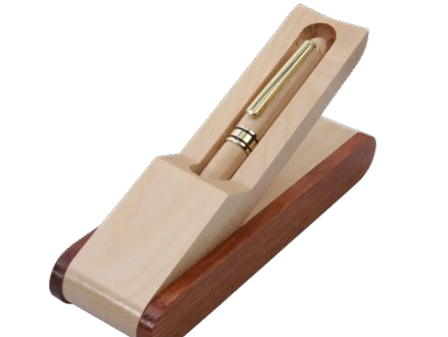 Bamboo Wooden Pen Gift Set With Name Printed