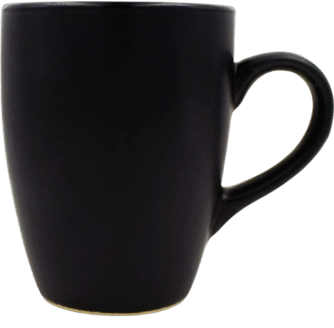 Black Coffe Cup