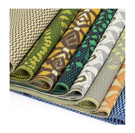 Chatai Traditional Plastic Mat 9x12 ft 3 Palla Poly Vandille Rug