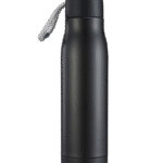 Matte Black Stainless Steel Thermos Bottle 550ml Hot & Cold With Custom NameLogo Print