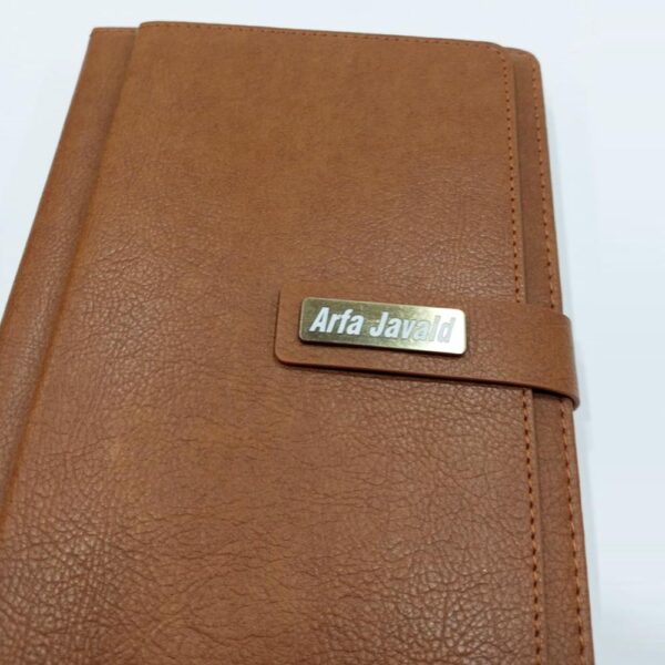 Premium Leather Diary with Custom Name or Photo Print - Image 4