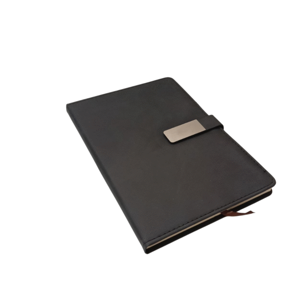 Premium Leather Diary with Custom Name & Photo Print | A5 Notebook