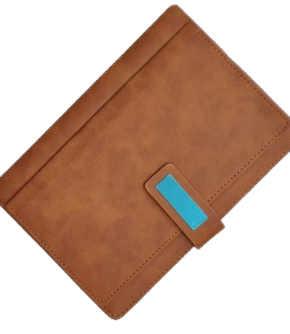 Premium Leather Diary with Custom Name or Photo Print