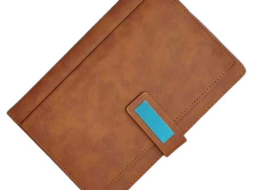 Premium Leather Diary with Custom Name or Photo Print